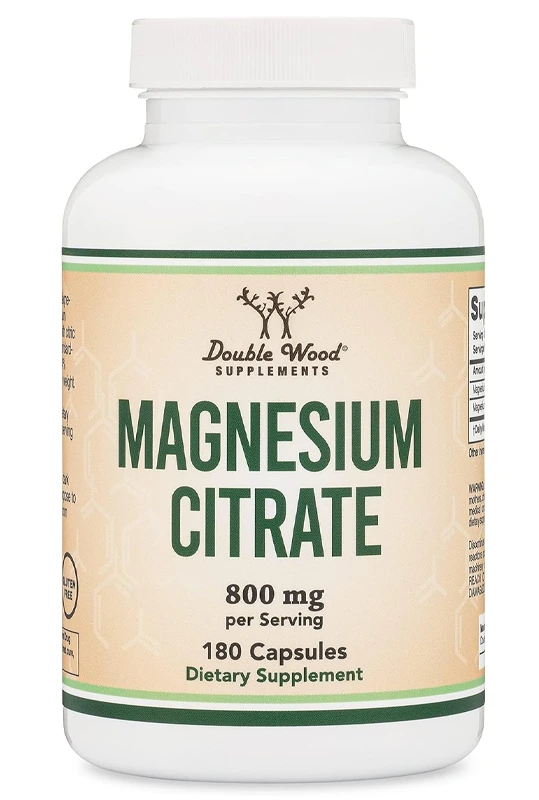 Magnesium Citrate 800mg -180 Capsules Magnesium Citrate 800mg -180 Capsules
